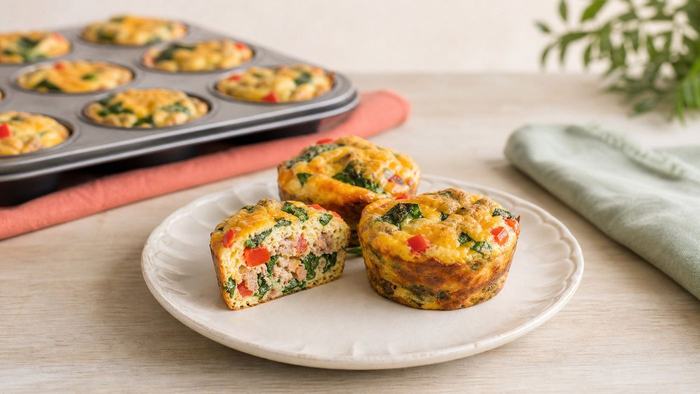 Turkey egg muffins