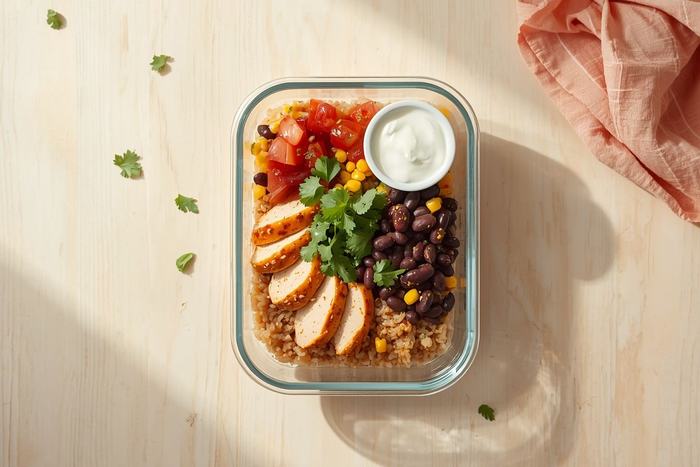 Chicken burrito bowl